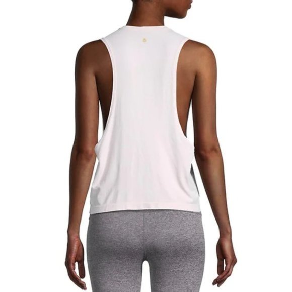 Spiritual Gangster Supernova Logo Blush Pink Seamless Muscle Tank Top (M/L) - Picture 3 of 8